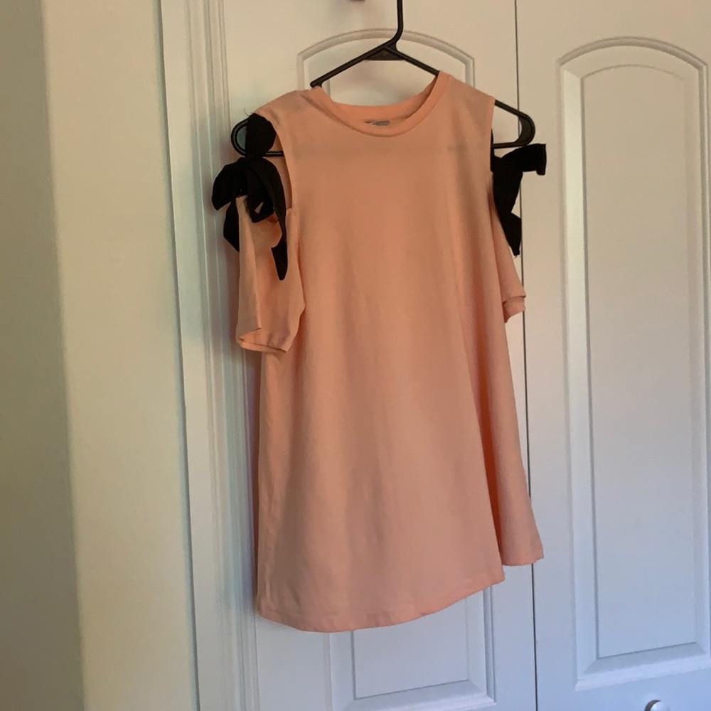 Peach ASOS maternity top